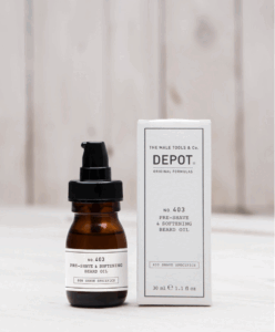 Depot No 403 Pre-Shave & Softening Beard Oil 30ml Black Pepper
