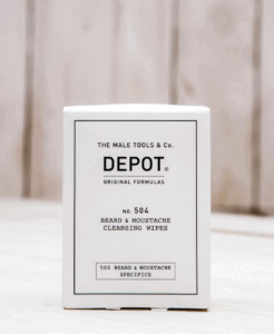 Depot No 504 Beard & Moustache Cleansing Wipes