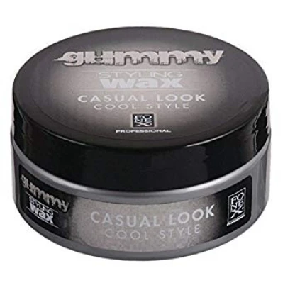 gummy casual look wax