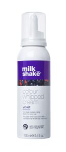 hair leave in colored whipped cream violet