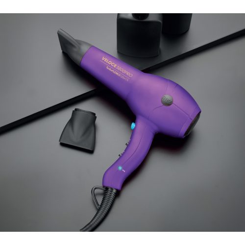 diva hair dryer purple