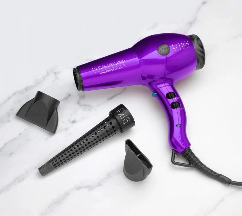 Diva Hair Dryer Ultima Purple pro104 - Cortex Ltd