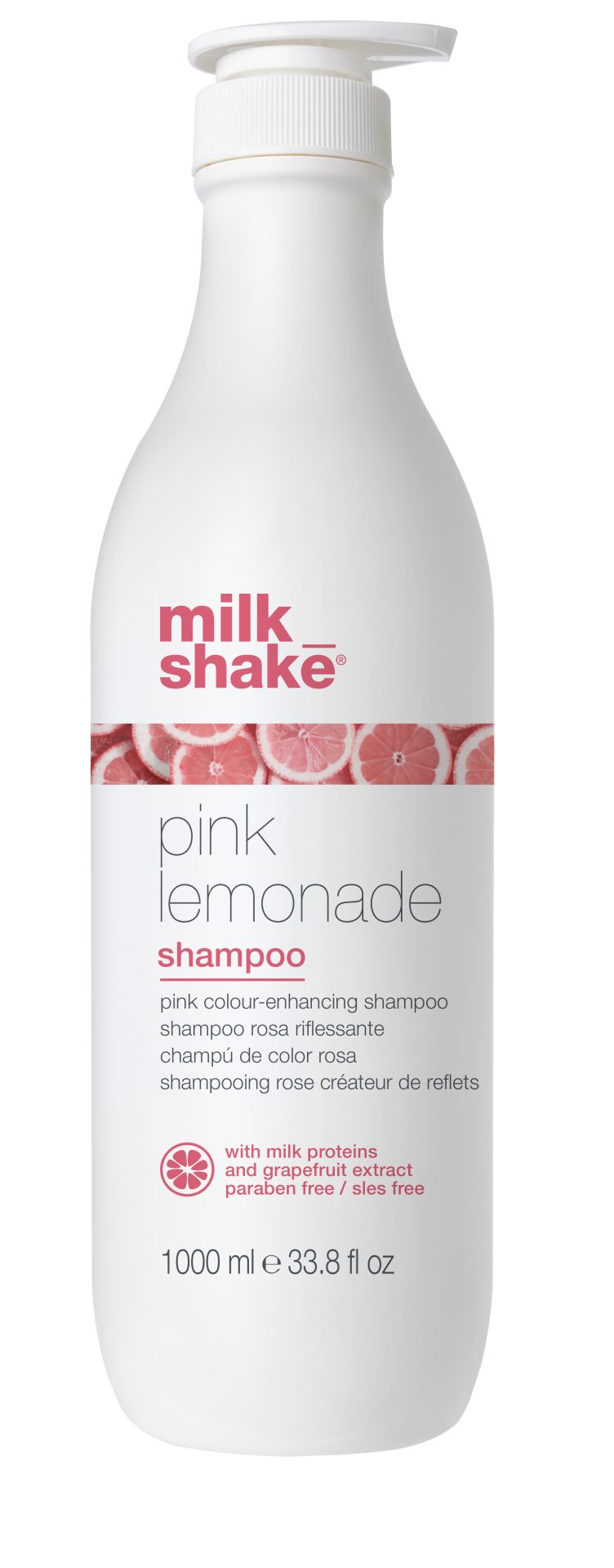 pink shampoo