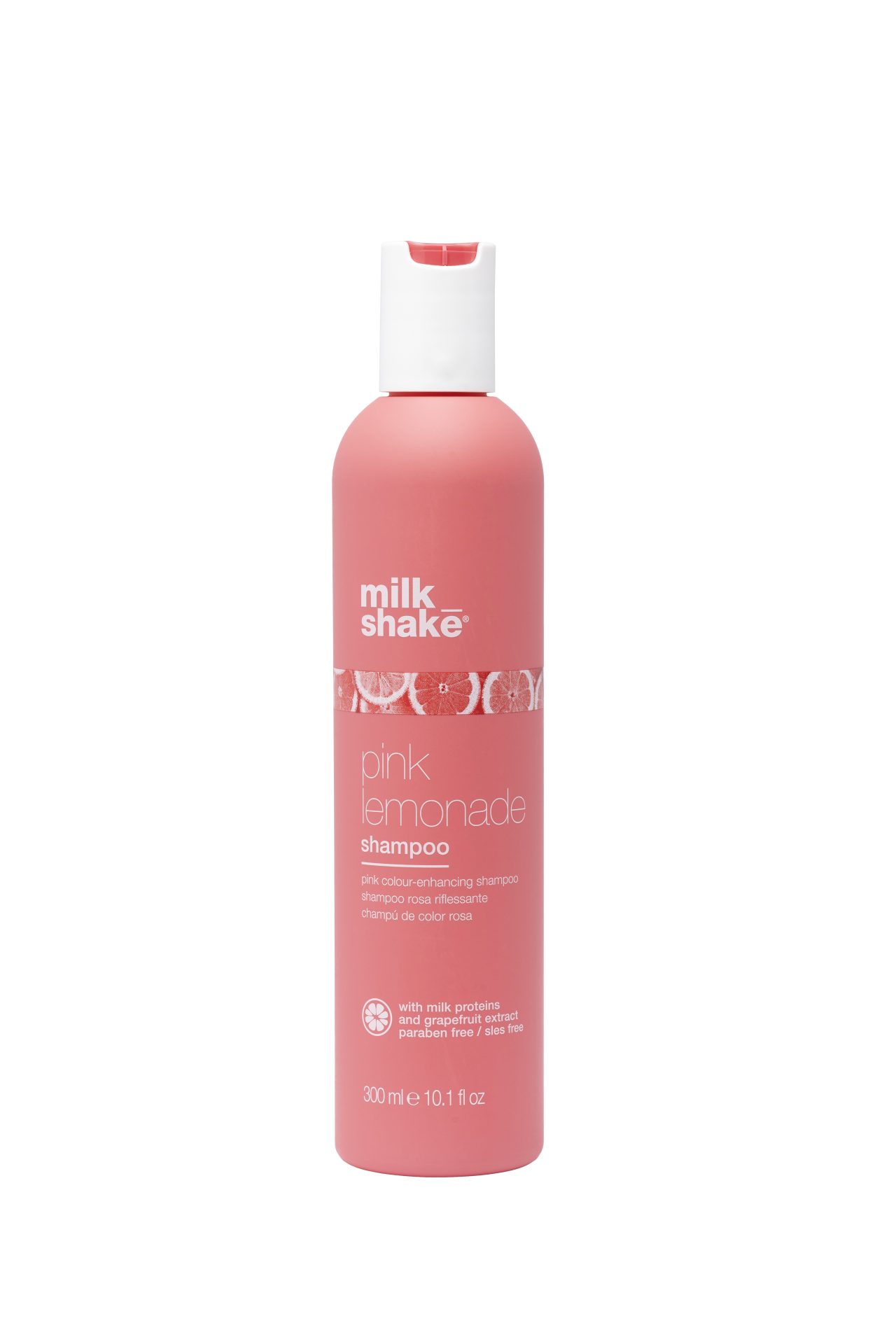 pink shampoo