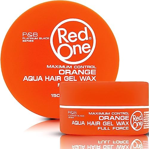 RedOne Orange aqua gel wax