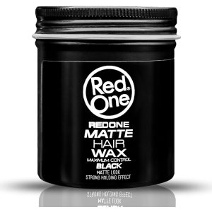 Red One Matt Hair wax black