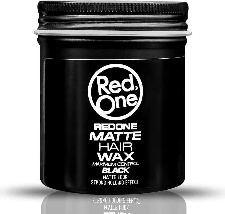 Red One Matt Hair wax black