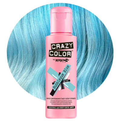 Crazy Color Bubblegum Blue
