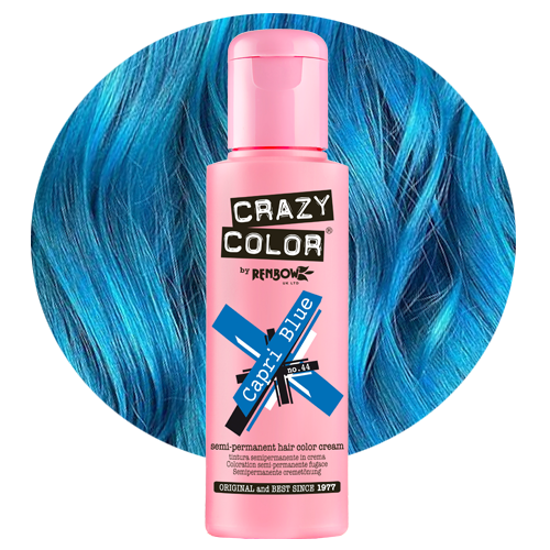 Crazy Color Capri Blue