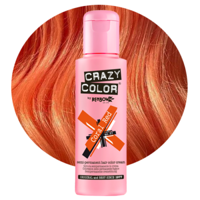 Crazy Color Coral Red