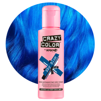 Crazy Color Sky Blue