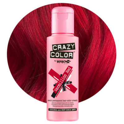 Crazy Color Vermillion Red