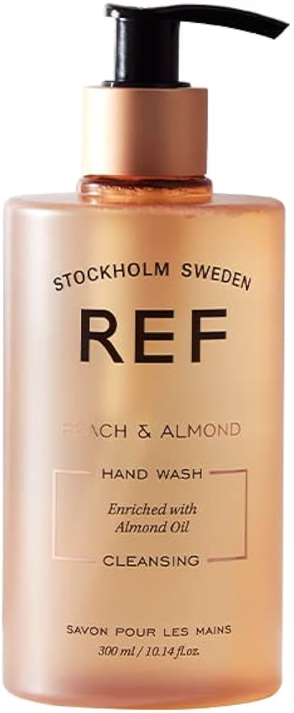 REF luxury hand wash peach and almond