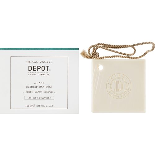 Depot 602 scented bar soap fresh black pepper 30g