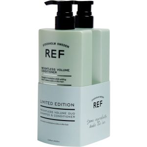 REF weightless volume duo pack shampoo and conditioner 600ml x2