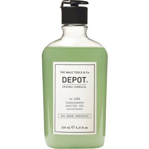 Depot NO. 406 Transparent Shaving Gel (Brushless) 200ml