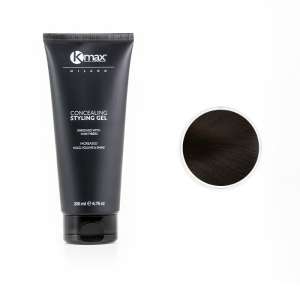 Kmax Conceiling Gel Dark Brown 200ml KMX17DB hairloss