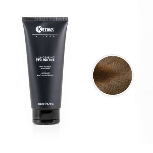 Kmax Conceiling Gel Light Brown 200ml KMX17LB hairloss