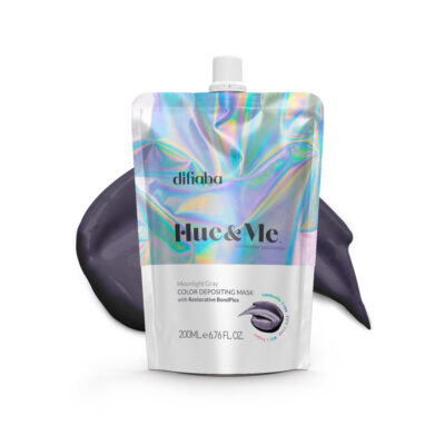 gray hair, color my hair, hue&me colors, difiaba colors,