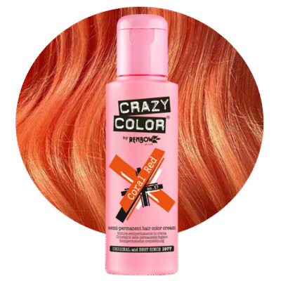 Crazy Color Coral Red 100ml