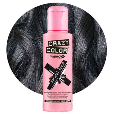 Crazy Color Natural Black 100ml