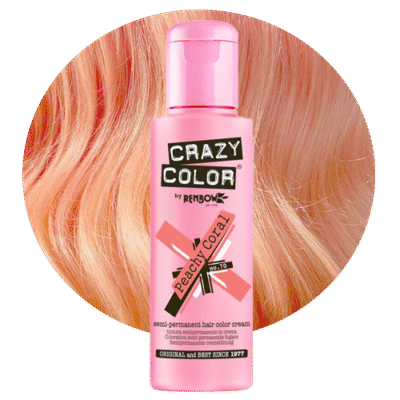 Crazy Color Peachy Coral 100ml