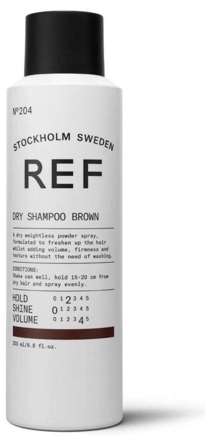 REF Dry Shampoo Brown No204 200ml