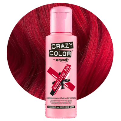 Crazy Color Vermillion Red 100ml