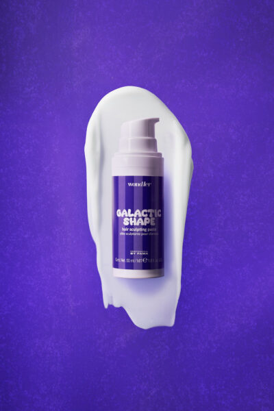 galactic shape hair sculpting paste