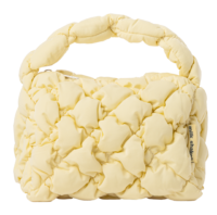 Summer vibes puffer bag Yellow/beige