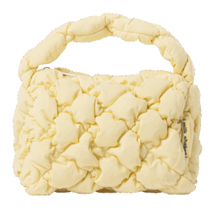 Summer vibes puffer bag Yellow/beige