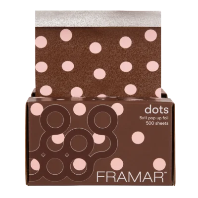 Framar 5x11 Pop Up Chocolate Dots 500 Sheets - fra13094