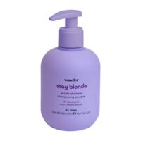 purple shampoo, shampoo for coloured hair, shampoo for chemically treated blonde hair