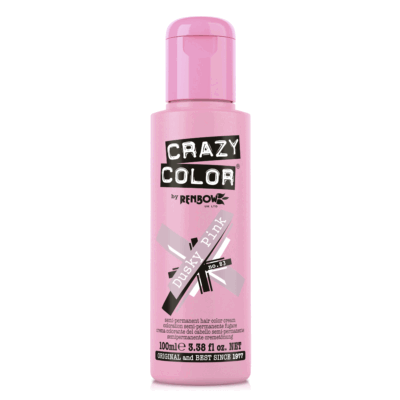 dusky pink semi permanent colour