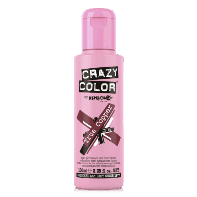 true copper semi permanent hair dye